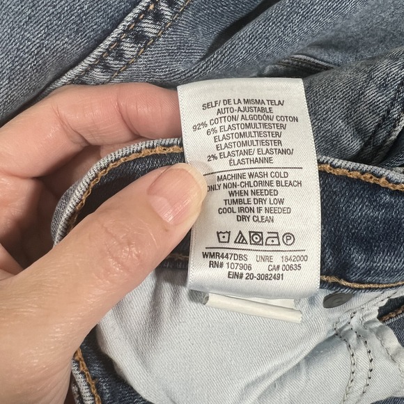 Hudson Nico Skinny Jeans Womens 26 Blue Distressed Raw Hem Stretch‎ Denim Ankle - Picture 6 of 10